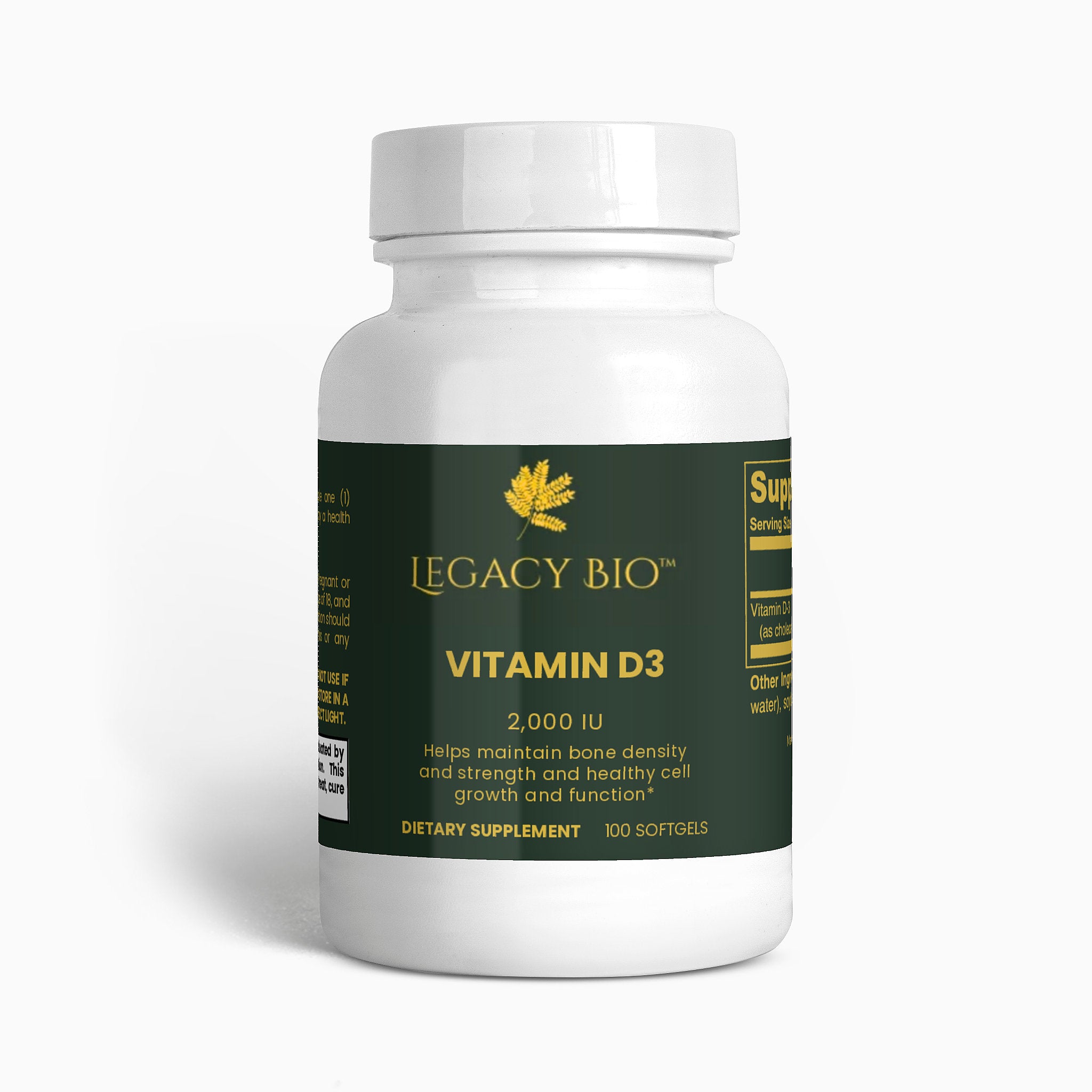 Vitamin D3 2,000 IU